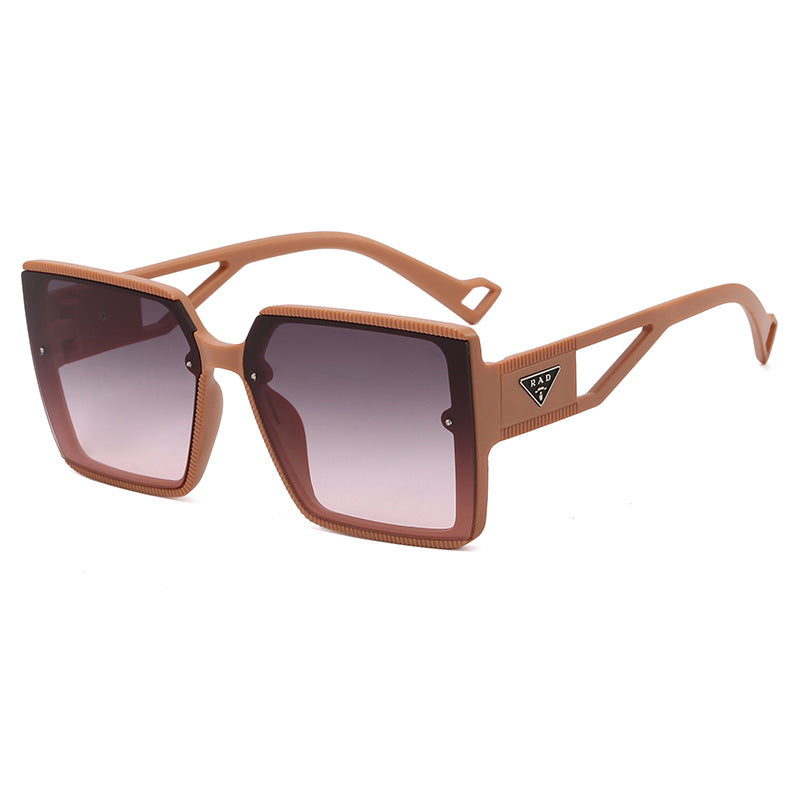 Women's fashionable square sunglasses with unique frame structure Stornfield