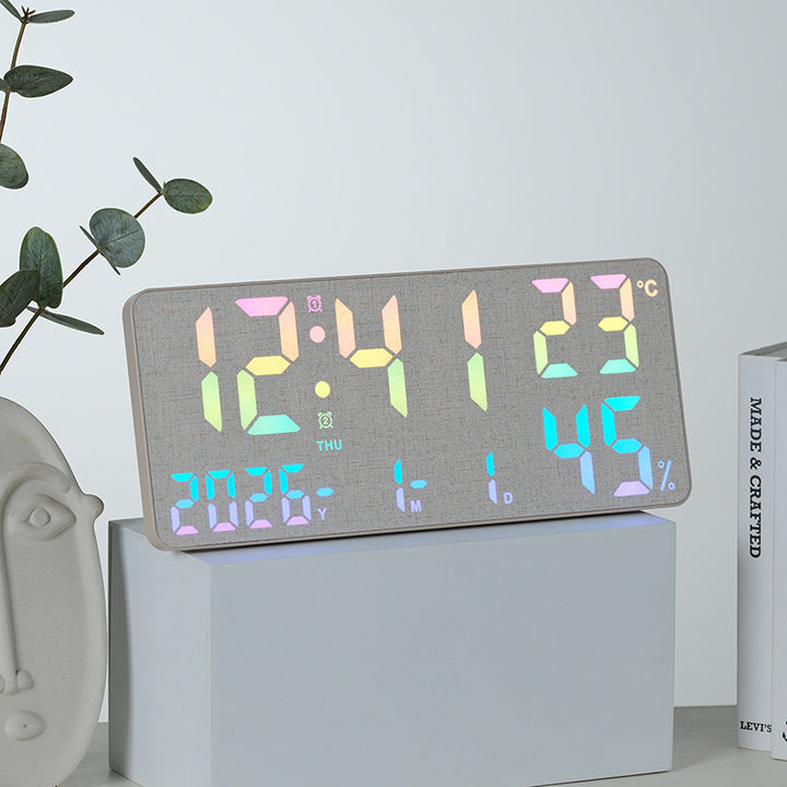 Digital Thermo-Hygrometer Alarm Clock Stornfield