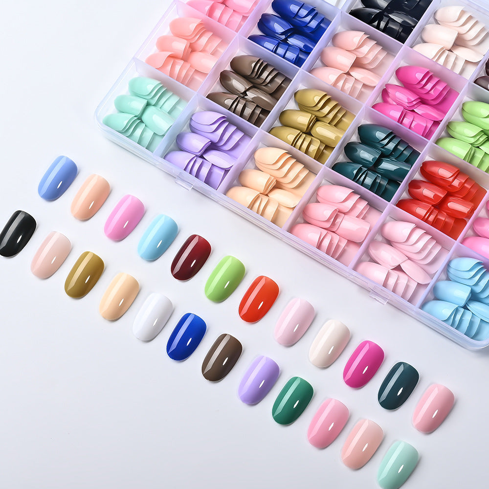 Premium Multi-Shape False Nail Set Stornfield