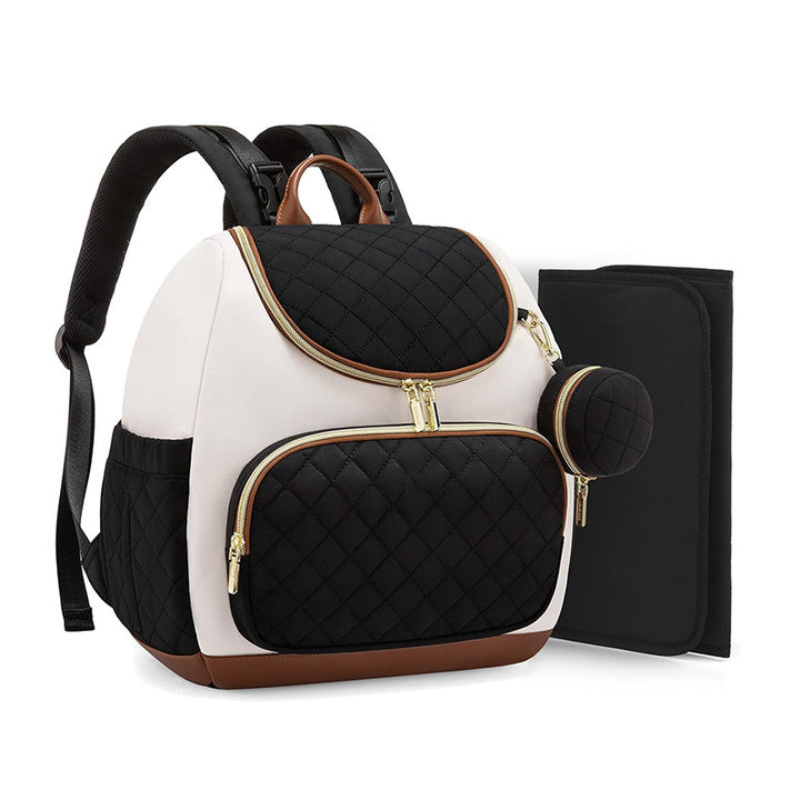 Elegant Quilted Backpack with Practical Compartments Stornfield