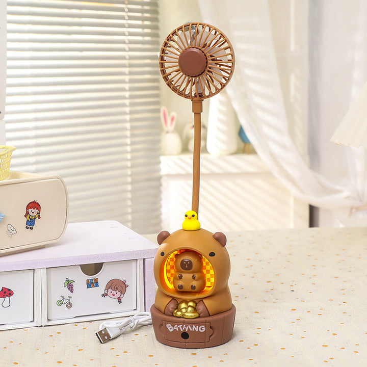 Women's Portable Mini Fan in Cute Bear Design Stornfield