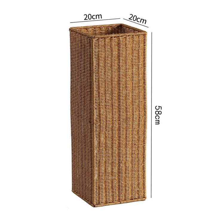 Hexagonal Decorative Wicker Storage Container Stornfield