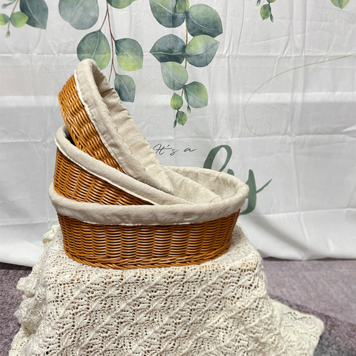 Cozy Woven Bread Basket Stornfield