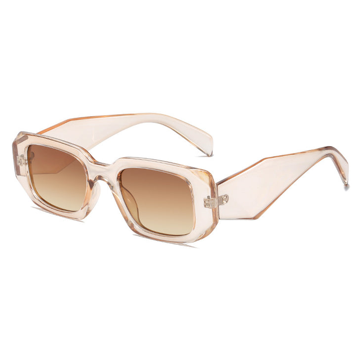 Women’s square designer sunglasses with modern accented frame Stornfield