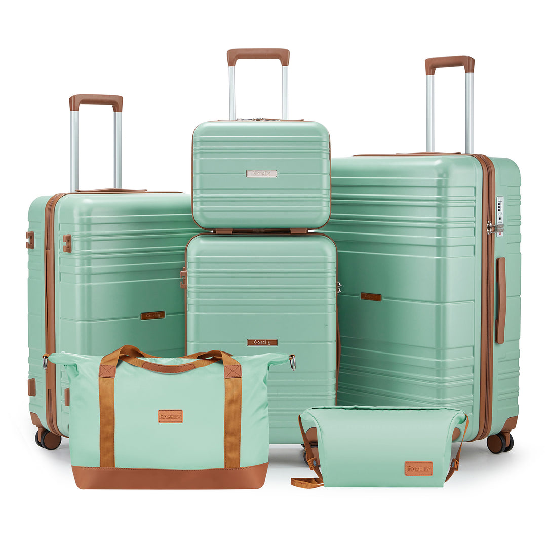 Unisex Versatile Expandable Hard Shell Travel Luggage Set Stornfield