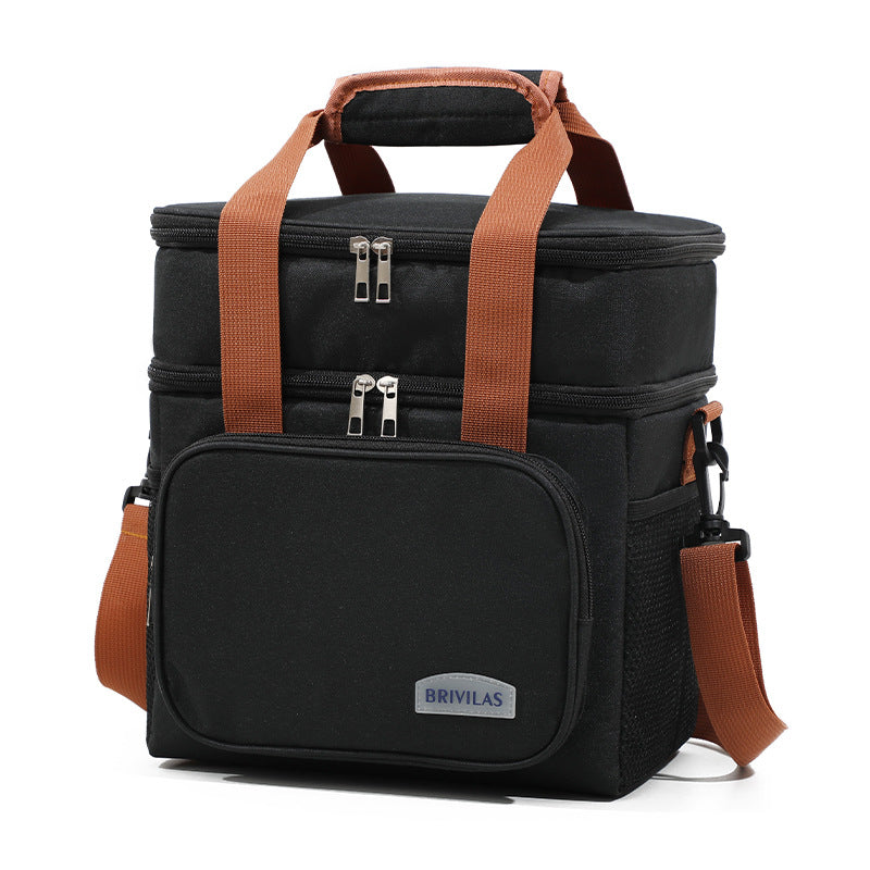 Multi-Compartment Insulated Food Cooler Bag Stornfield