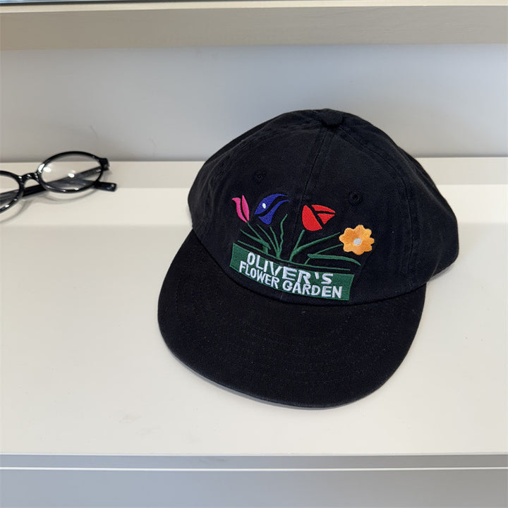 Men's Embroidered Floral Cap Stornfield