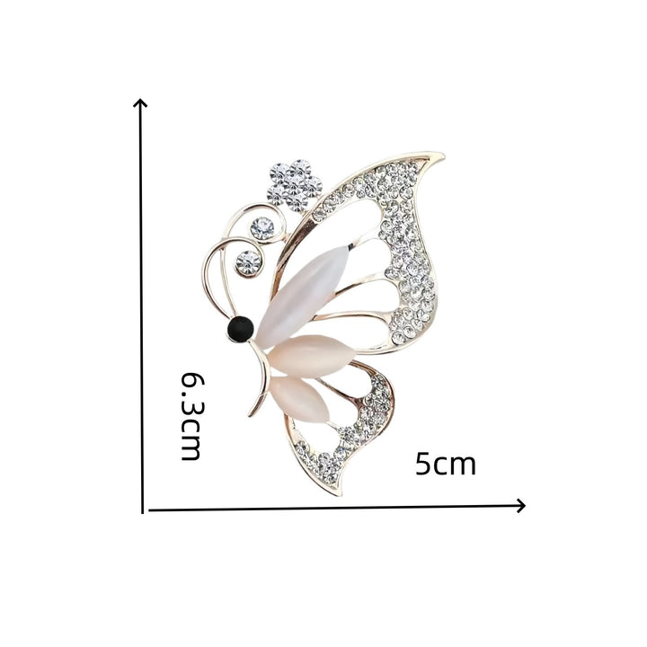 Elegant Butterfly Brooch Stornfield