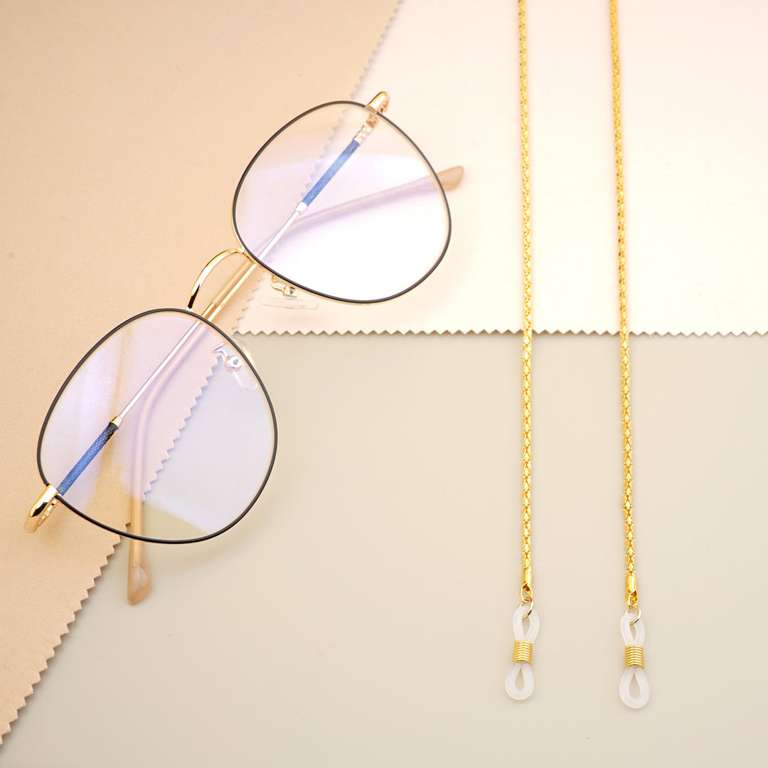 Gold-Plated Twisted Link Eyewear Chain Stornfield