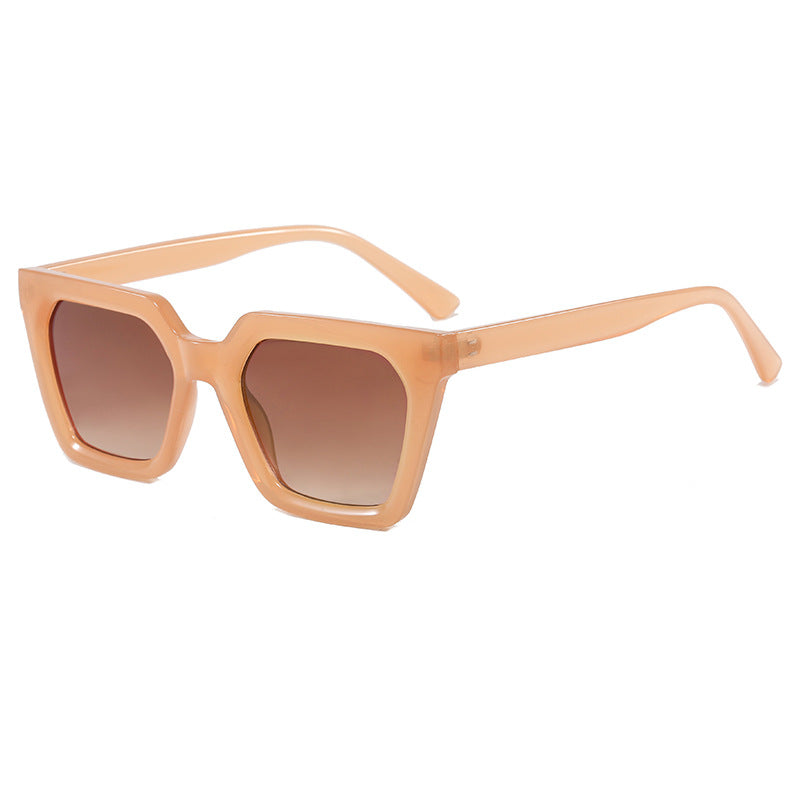 Women's modern designer sunglasses with transparent frame Stornfield