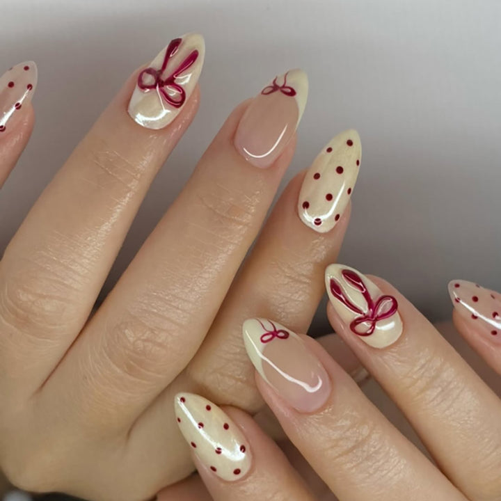 Artful acrylic nails with elegant floral accents Stornfield