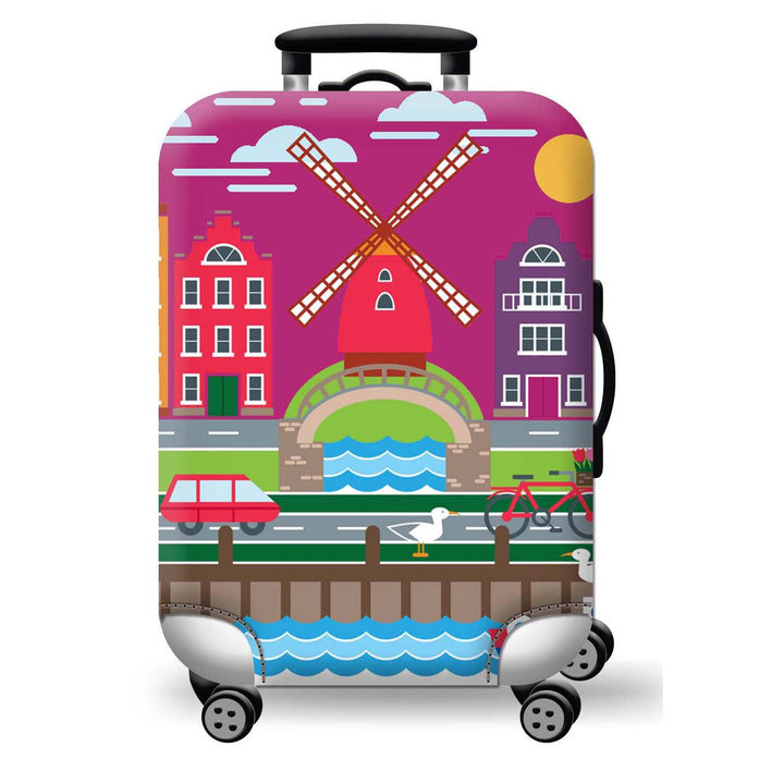 Geometric Travel Hard Shell Suitcase Stornfield