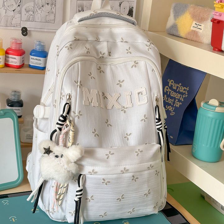 Floral Appliqué Stylish Backpack Stornfield