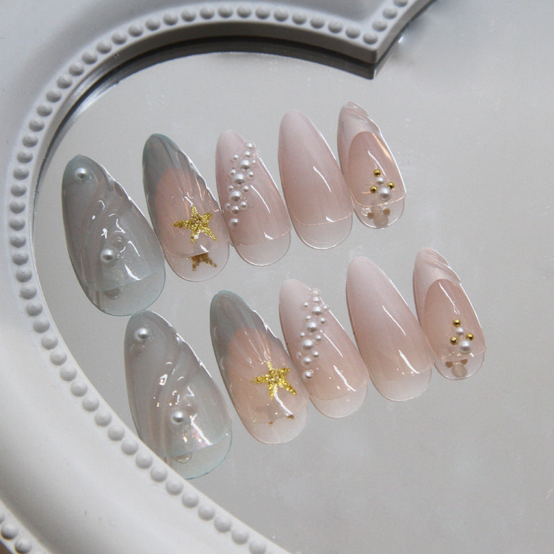 Artistic Gel Press-On Nail Tips Stornfield