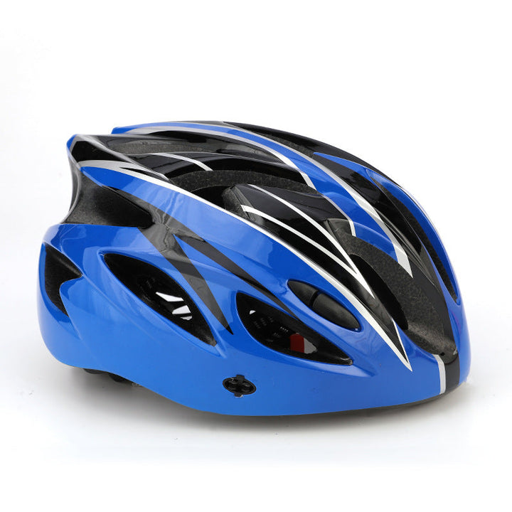 streamlined high-ventilation cycling helmet with micro-adjust retention and impact-absorbing liner Stornfield