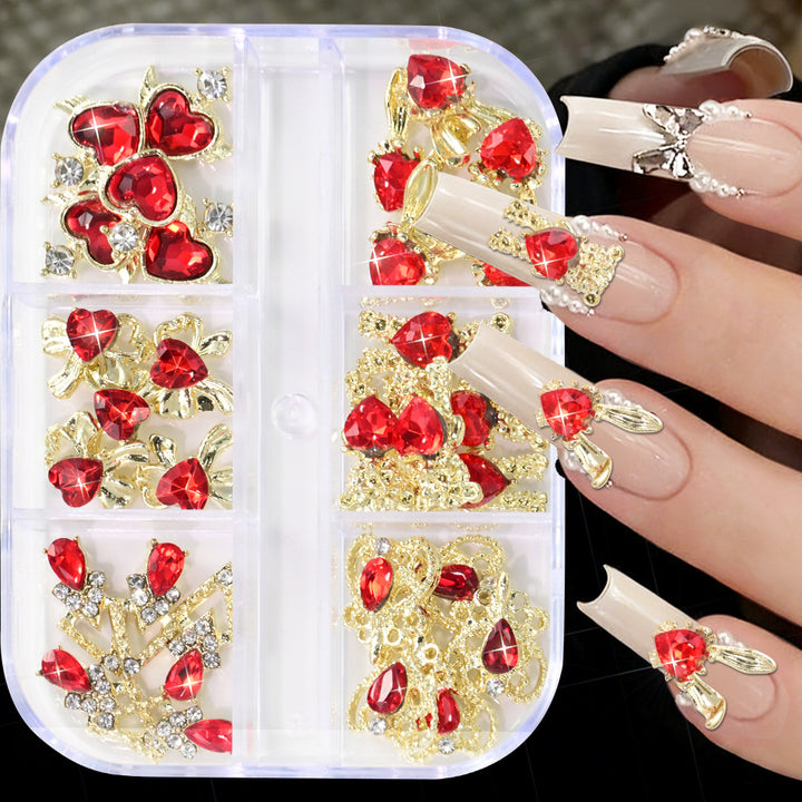 Decorative 3D Nail Art Charms Set
