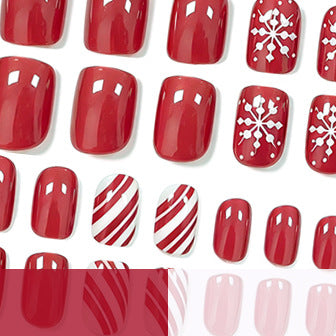 Festive Winter Nail Art Set Stornfield