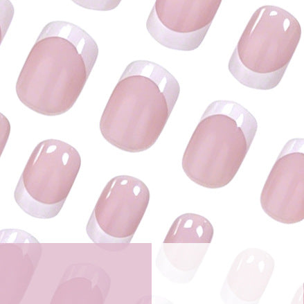 French Tip Gel Nail Enhancements Stornfield