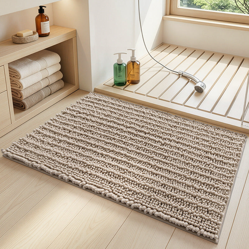 Plush Textured Bath Mat
