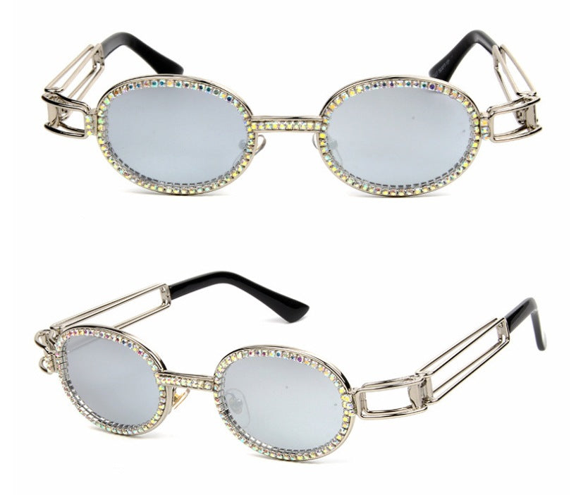 Women's feminine designer sunglasses with extravagant frame Stornfield