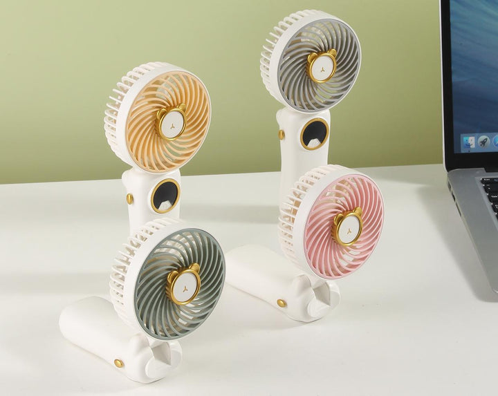 Unisex Portable Handheld Fan with Animal Designs Stornfield