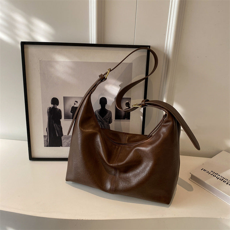 Soft Leather Shoulder Bag