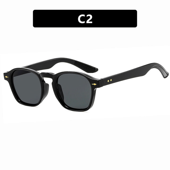 Ladies fashionable rectangular glasses with transparent frame Stornfield