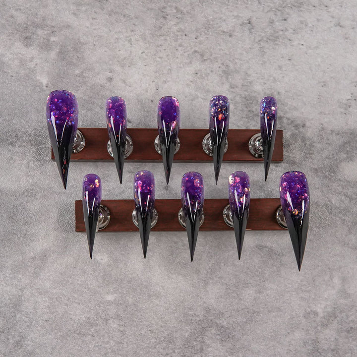 Artistic Long Stiletto Press-On Nails