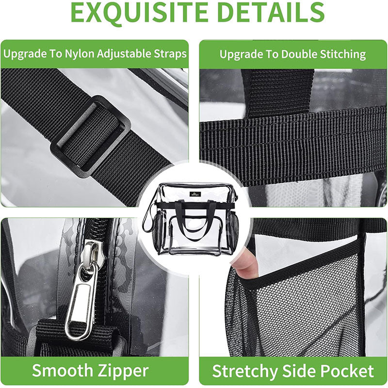 Transparent multifunctional handbag Stornfield