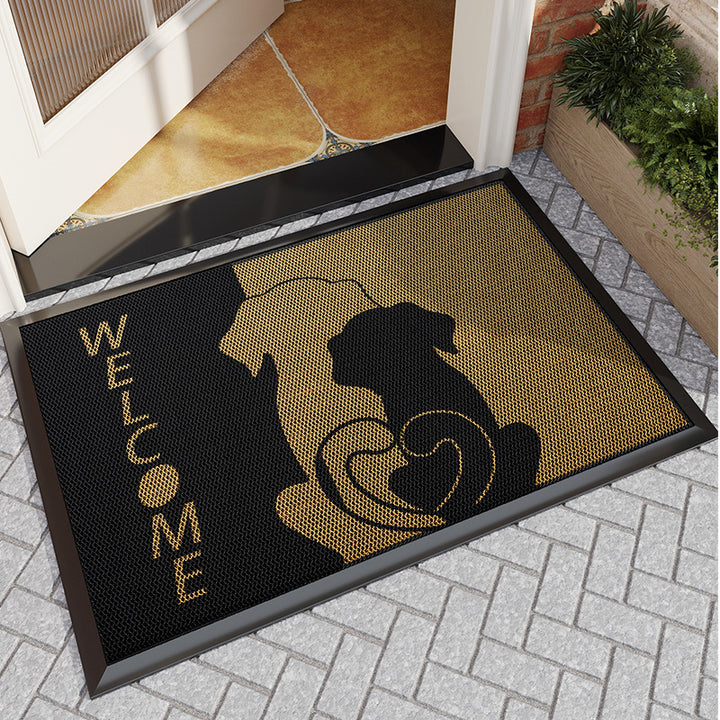Artistic Welcome Mat