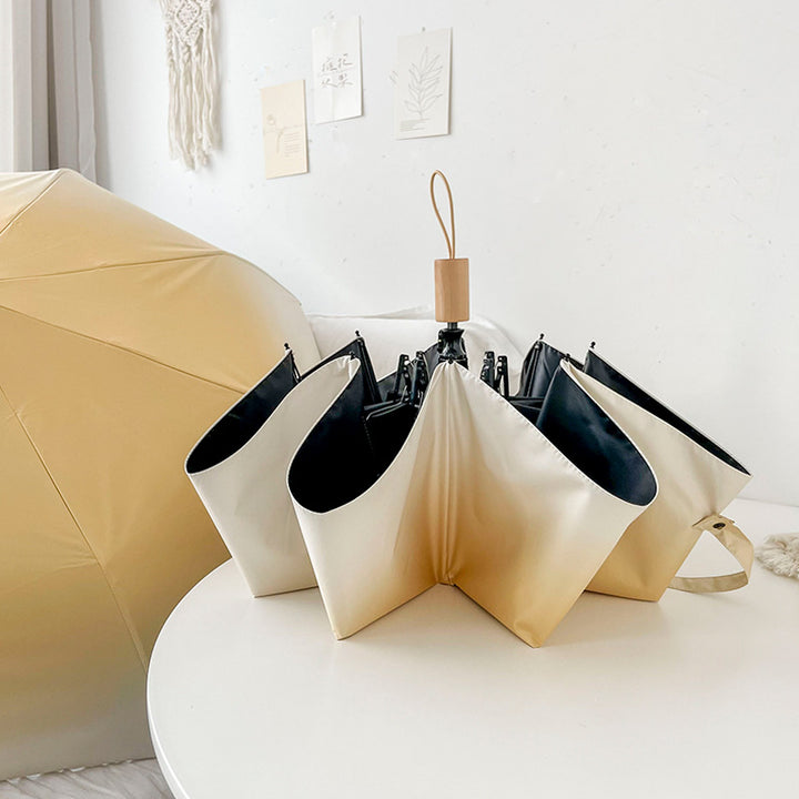 Ladies Folding Umbrella with Practical Double Folding Technique Stornfield