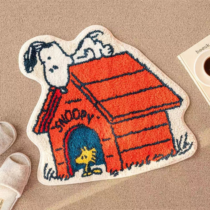 Cartoon-Themed Plush Area Rug