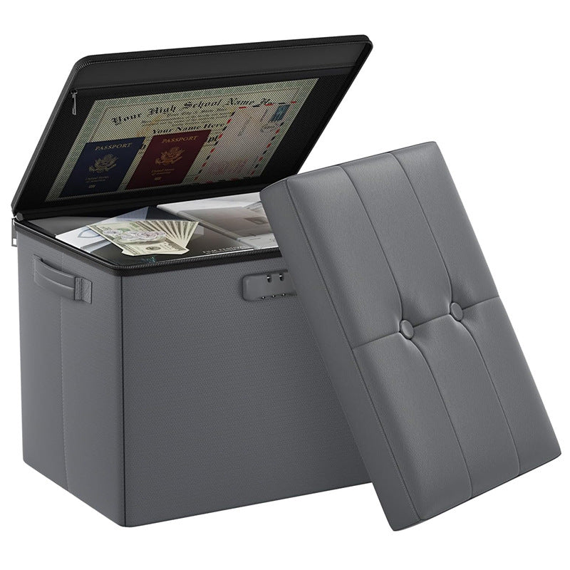 Multi-Functional Storage Ottoman with Hidden Compartment Stornfield
