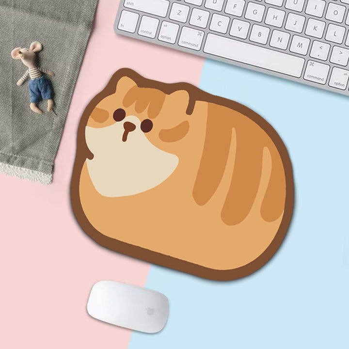 Cartoon Cat Themed Mouse Pad