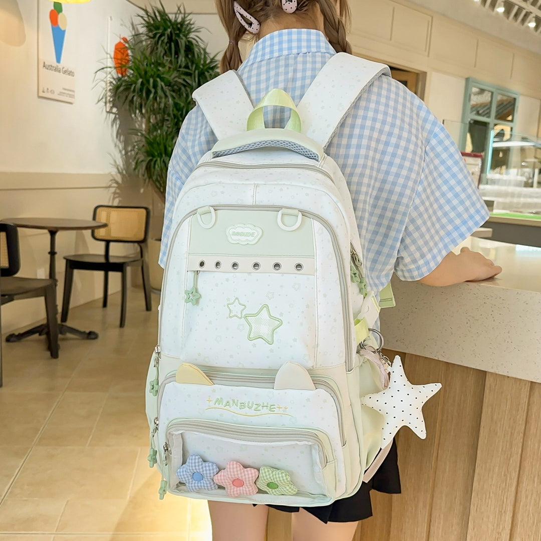 Fun-Themed Plush Backpack Stornfield