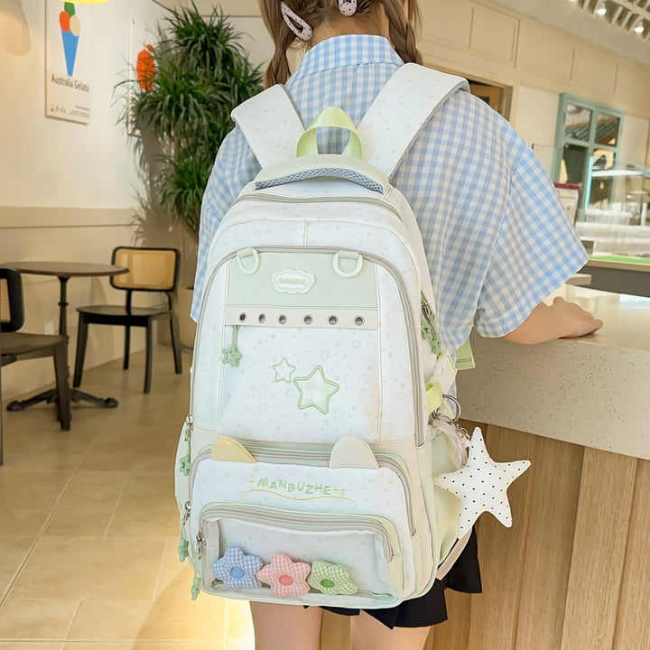 Fun-Themed Plush Backpack Stornfield