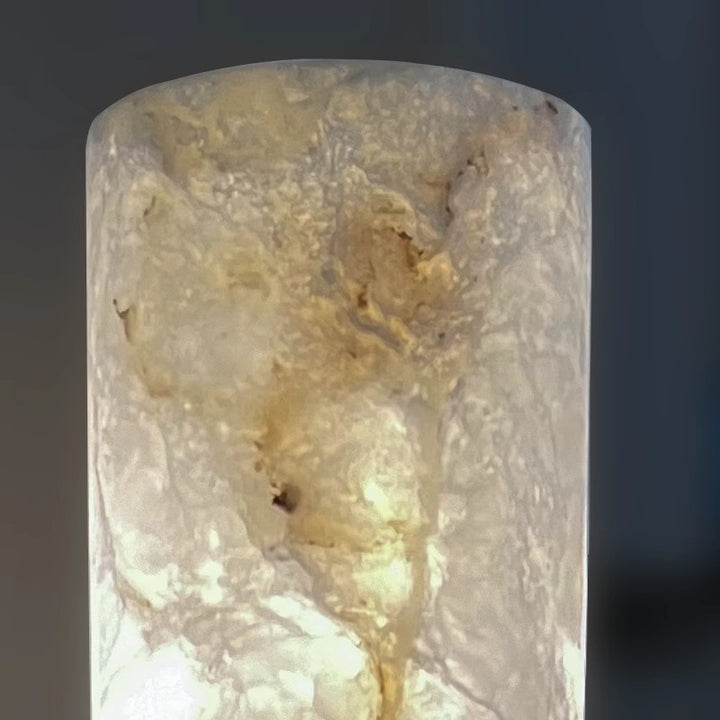 Elegant Alabaster Wall Sconce