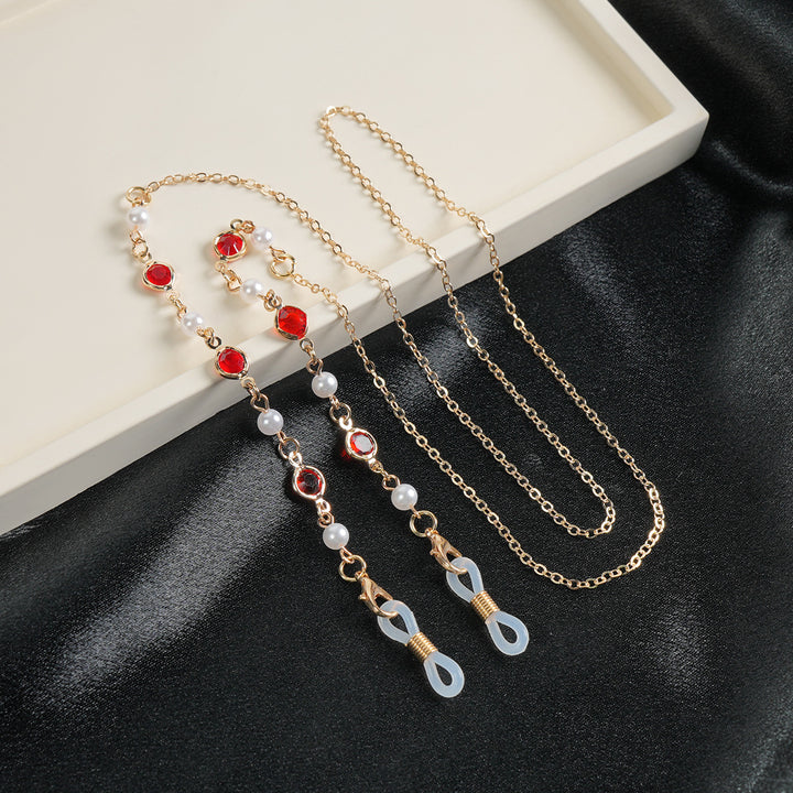 Elegant Gemstone Eyewear Chain Stornfield