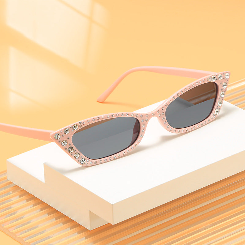 Women's extravagant Cat-Eye sunglasses with crystal embellishments Stornfield