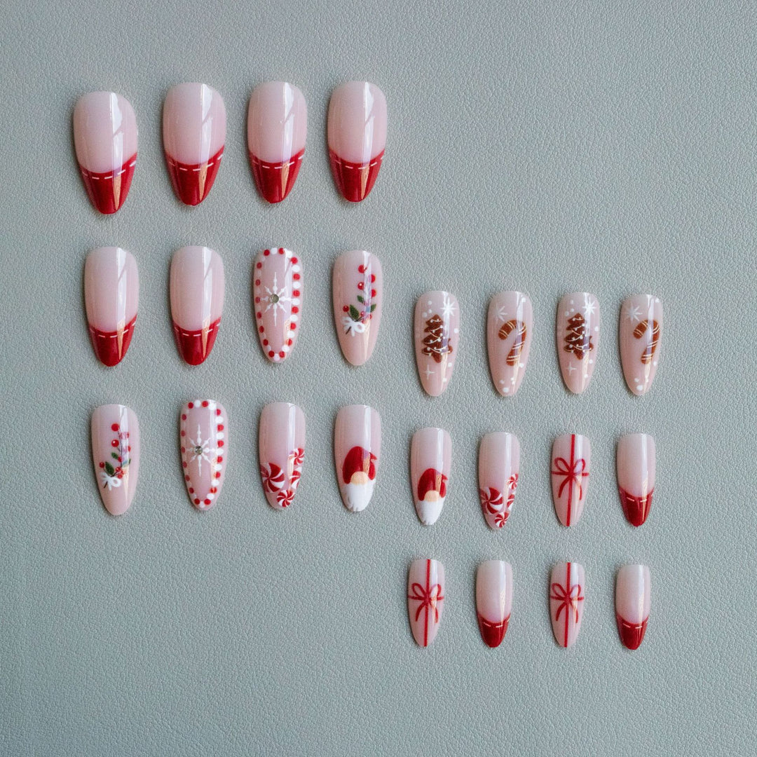 Creative Holiday-Themed Nail Art Kit