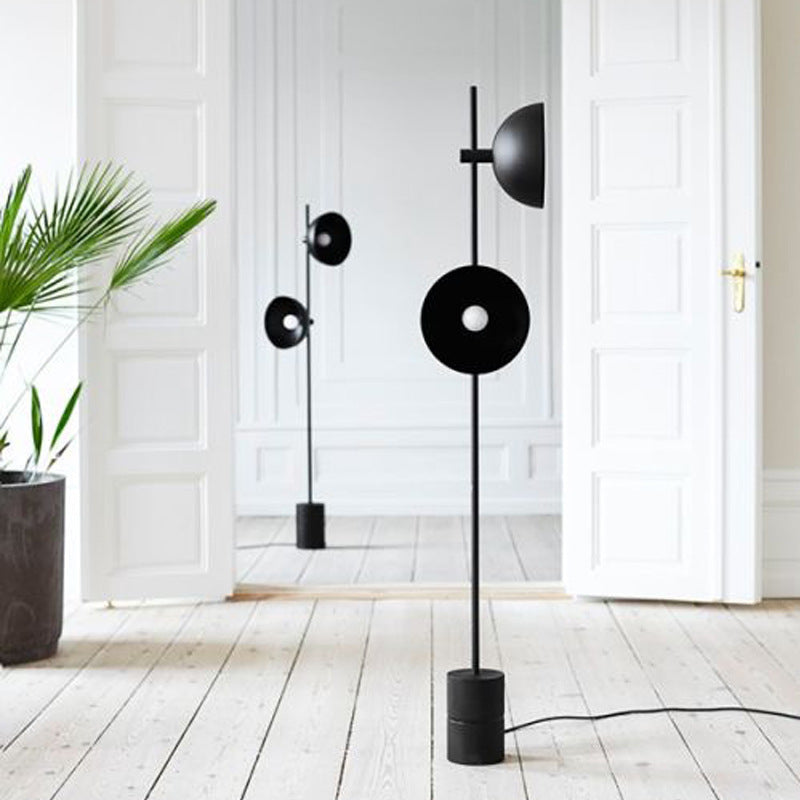 Modern Sleek Floor Lamp with Adjustable Shade