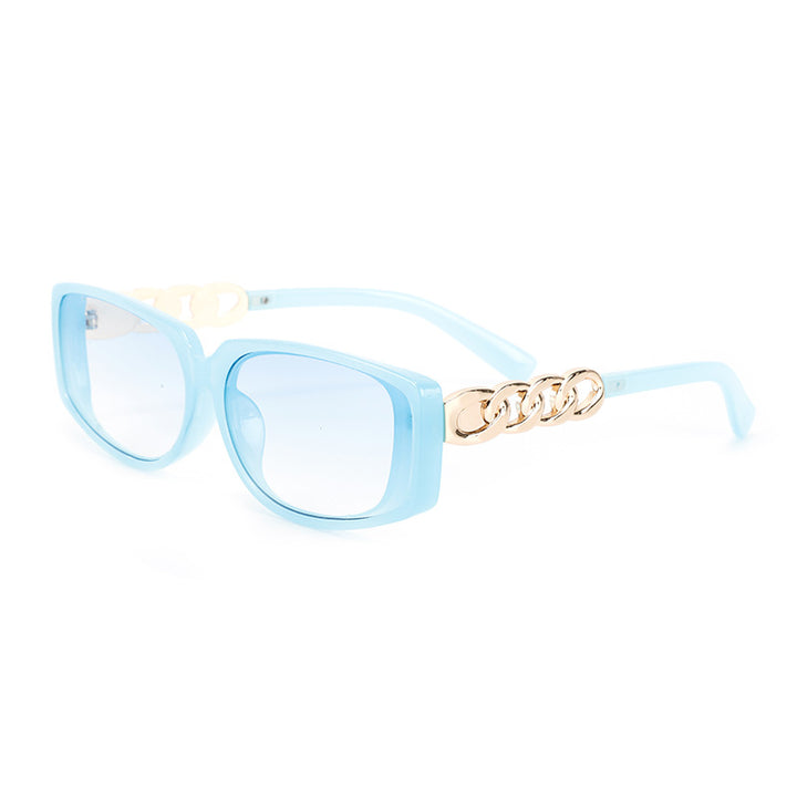 Women's square designer sunglasses with gold details Stornfield
