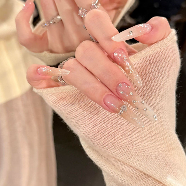 Artificial nails with elegant ombre effect Stornfield