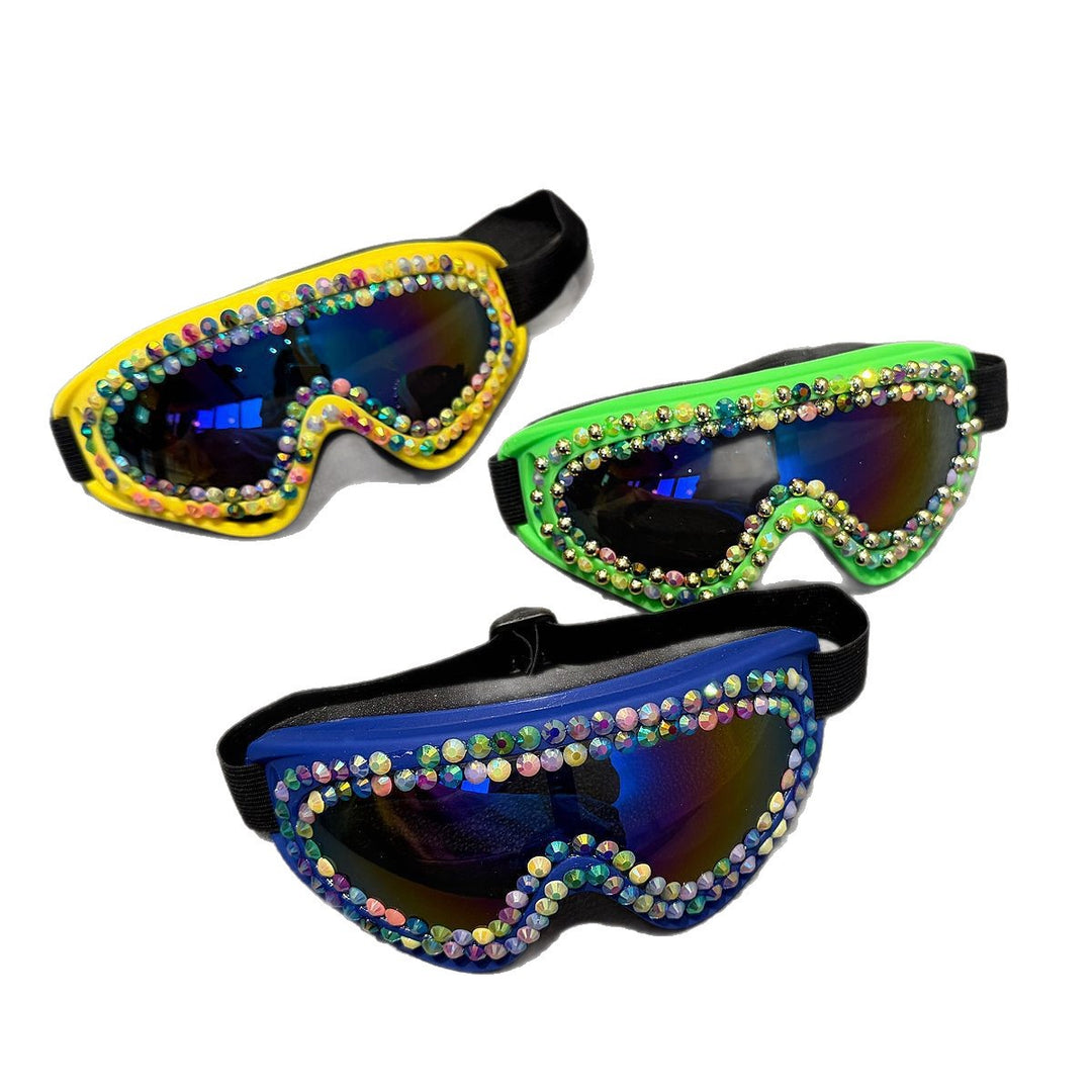 Ladies Ski Goggles with Sparkling Crystal Frame Stornfield