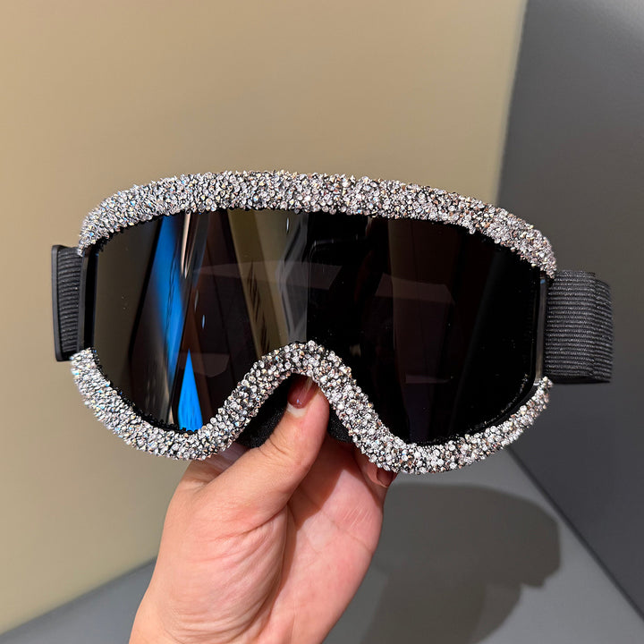 Women's ski goggles with sparkling crystal detailing Stornfield