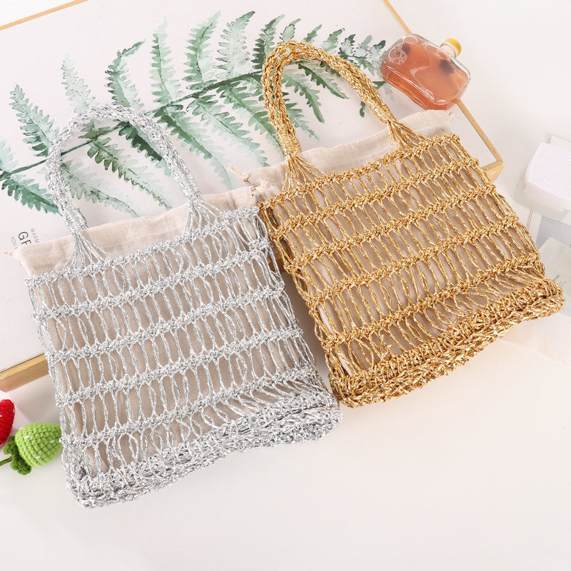 Handwoven net shopper bag Stornfield