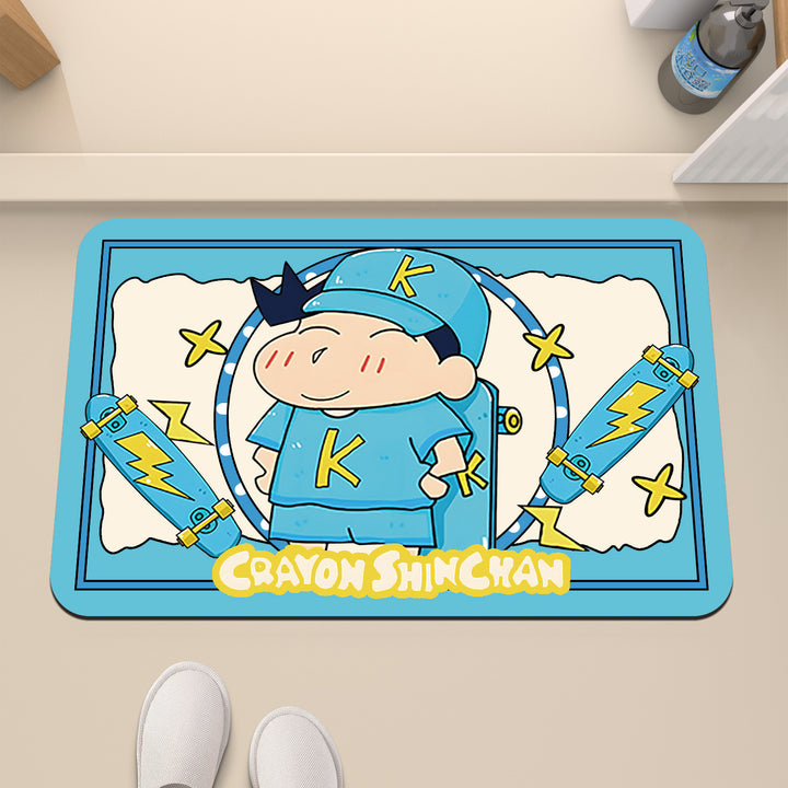 Cartoon Character Themed Bath Mat
