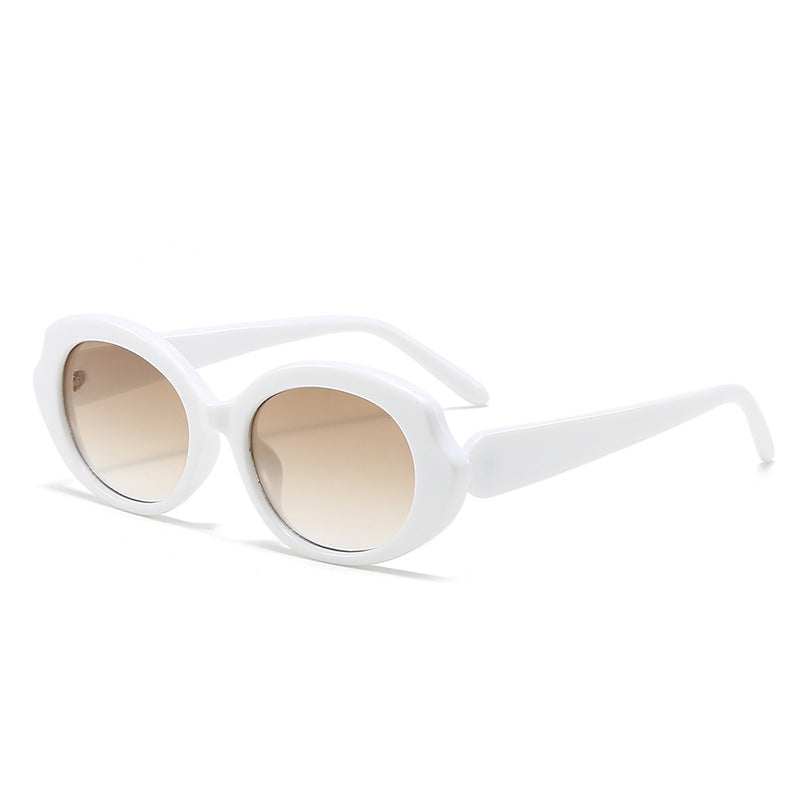 Women's fashionable round designer sunglasses Stornfield