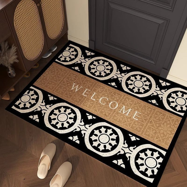 Decorative Geometric Shape Welcome Mat
