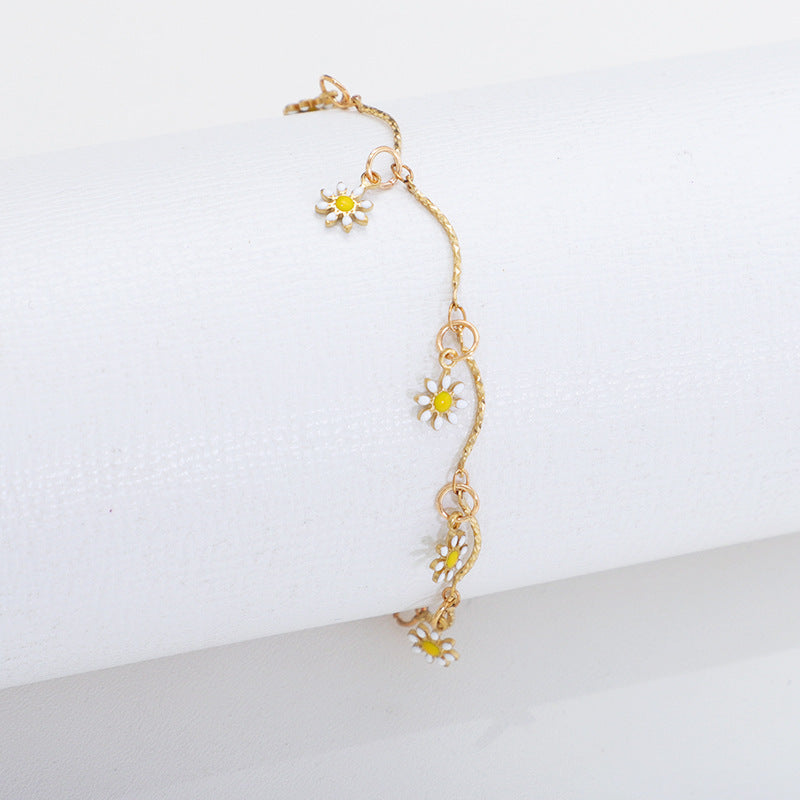 Floral Charm Anklet Stornfield